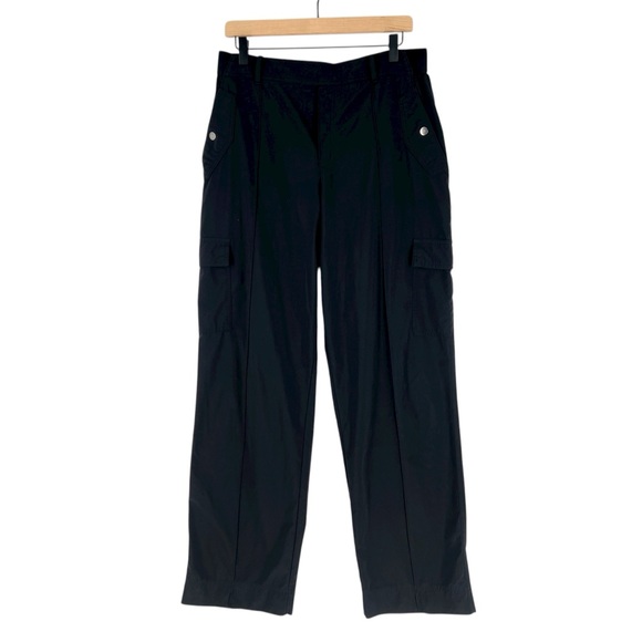 Athleta Vienna Pull-On Cargo Pant Black Lightweight Stretch Size 14 - Picture 2 of 16